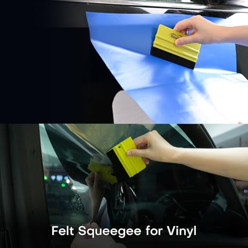 Profi Window Tint Kit Vinyl Wrap Tool, Car Window Tint Tools Felt Squeegee