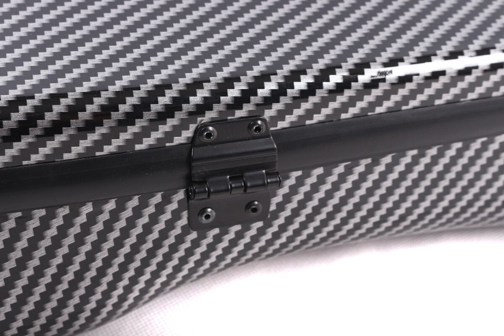 4/4 Violin Case hard shell Fiberglass Triangular Shape with Soft Thick Padding