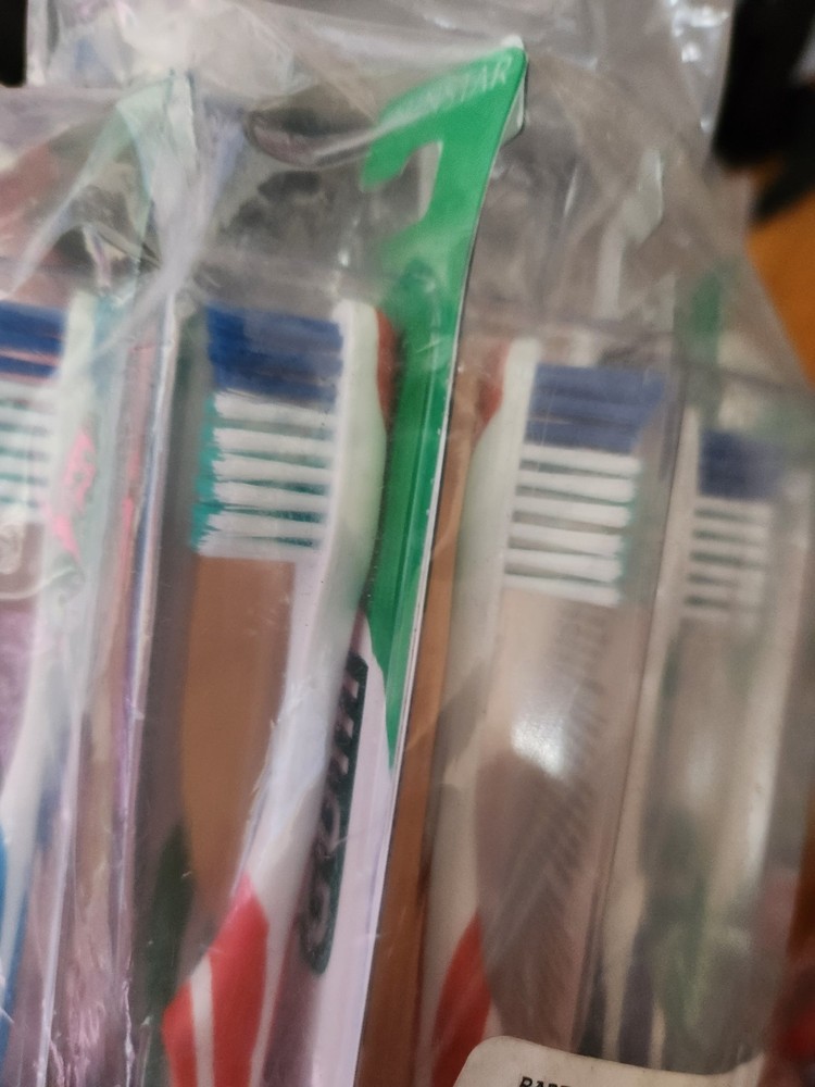 12 Pk GUM 461 Super Tip Toothbrush, Compact Soft