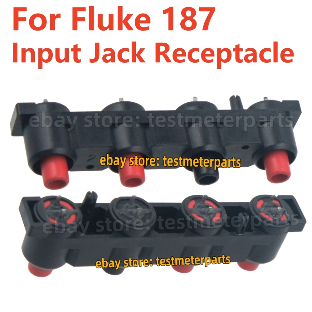 Input Socket Receptacle Assembly For Fluke 187 Digital Multimeters Accessories