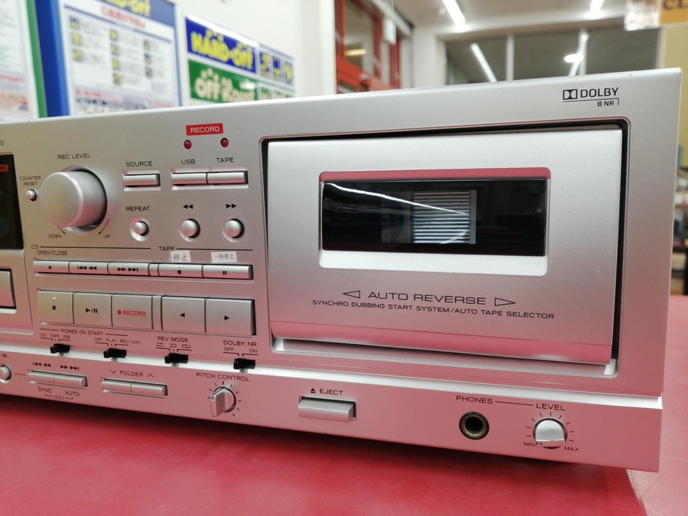 TEAC AD-RW900 CD/Cassette Recorder All Function Tested