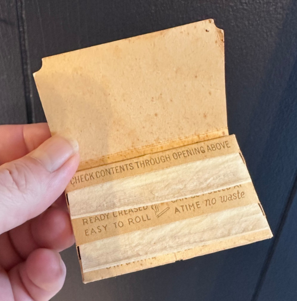 Vintage 1960s Zig Zag Rolling Papers Full Pack