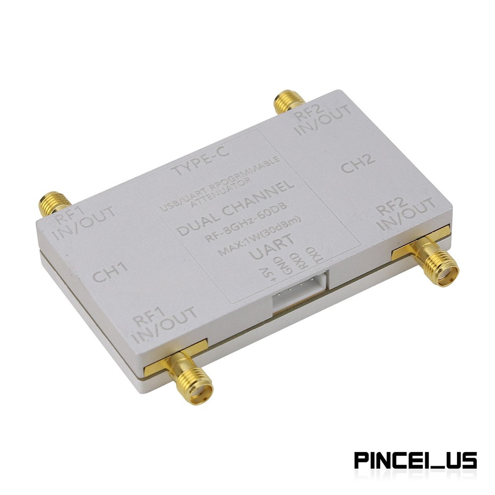 RF-8GHz-60DB Programmable Attenuator + Offline Main Control Board + Cables pe66