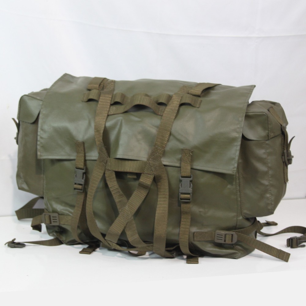 Genuine Surplus German Army Pack Rucksack Missing Frame Waterproof Fabric (4185)