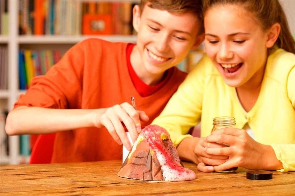Hands-On Volcano Making Kit for Kids - Exciting STEM Experience Ages 8+