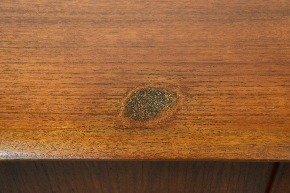 82” Refinished Bernhard Pedersen Teak Sideboard Credenza