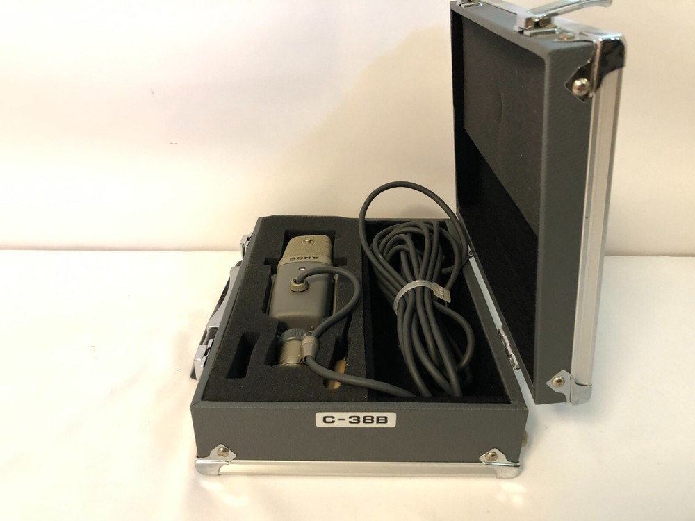 SONY C-38B Multi-Pattern Condenser Microphone Japan Used