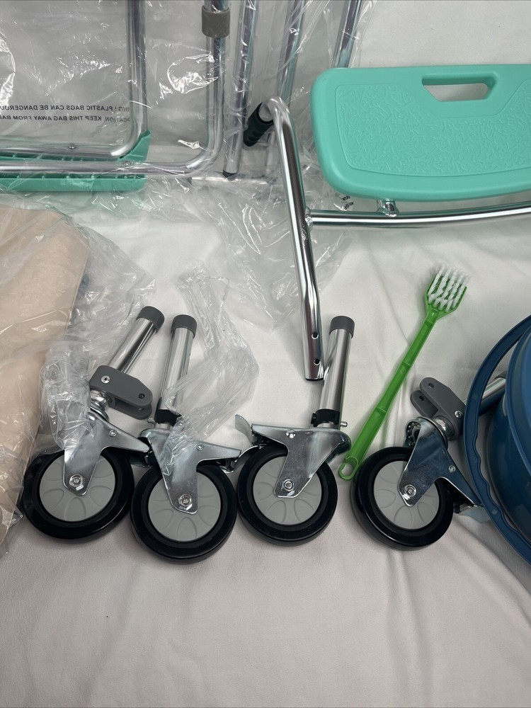 Rengue Shower Commode Wheelchair