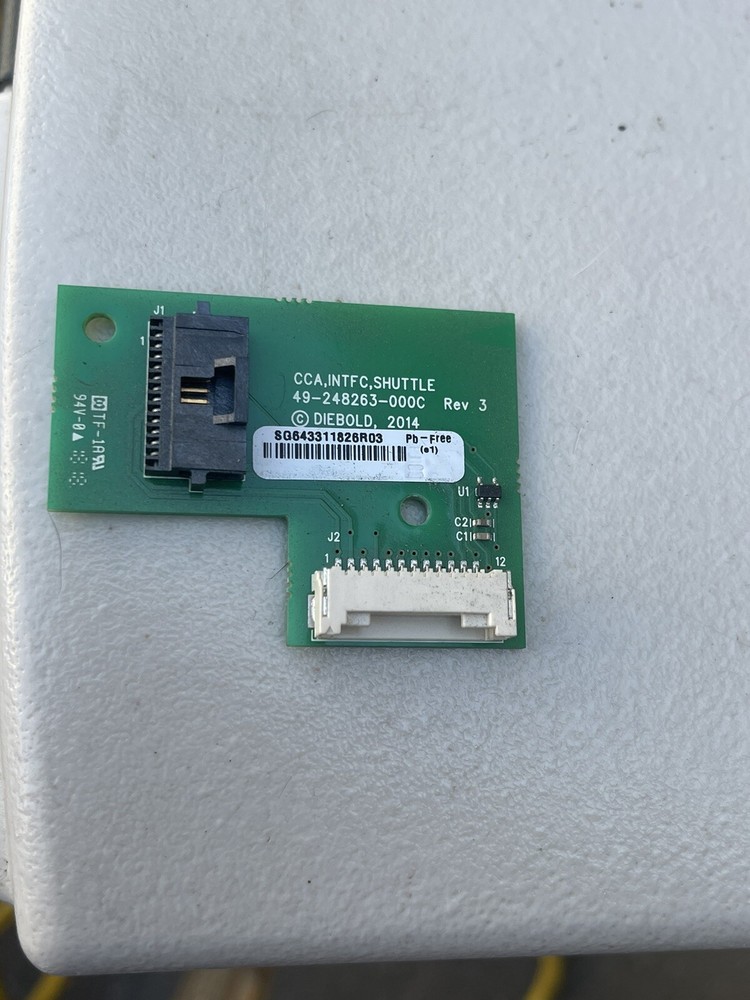 Diebold CCA,INTFC,SHTL PN: 49-248263-000C,