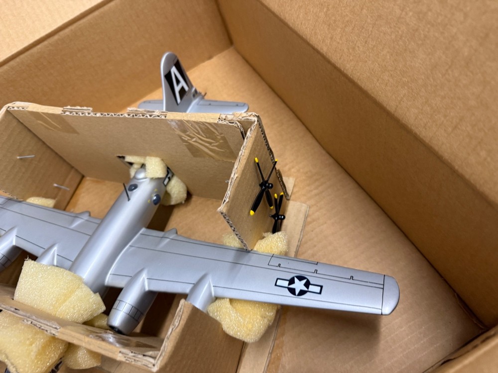 J and E Aircraftmodel wood display B-29 display aircraft