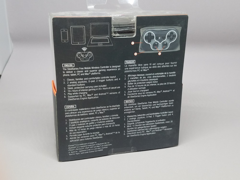 Samsung Gear Virtual Reality Headset + Steel Series Bluetooth Controller