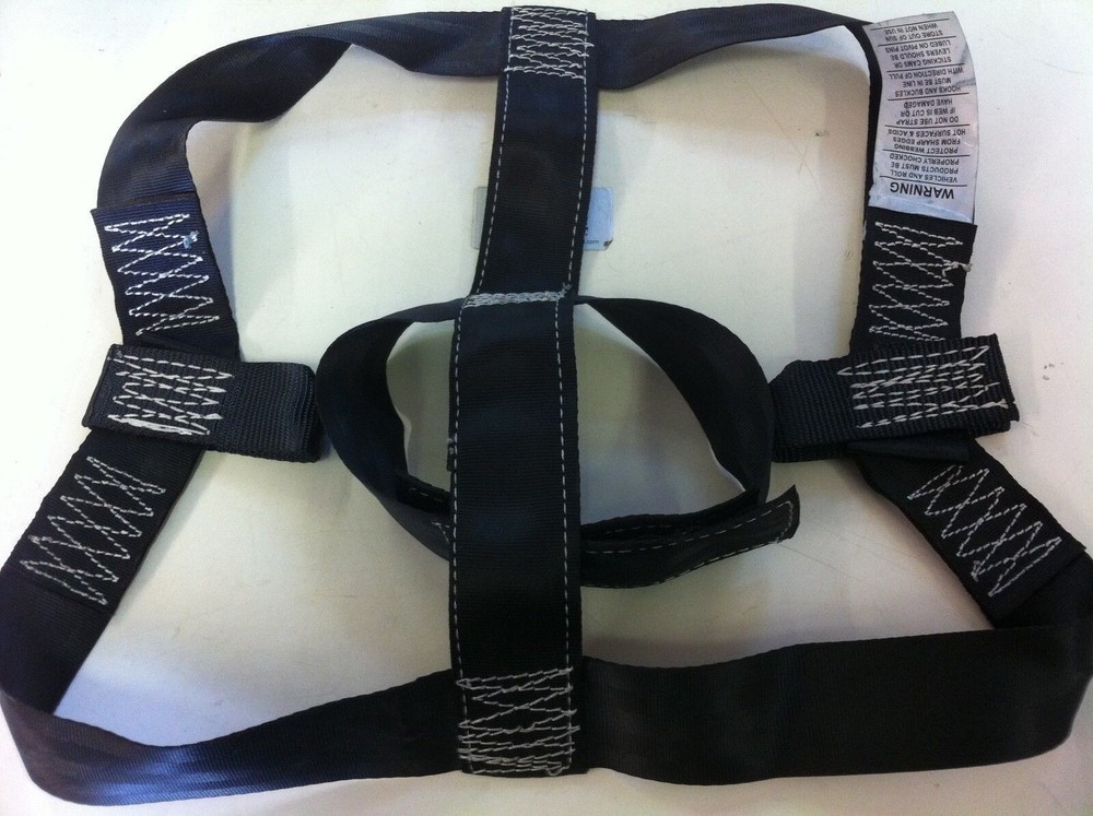 Motorcycle Transport Tie-Down Wheel Strap Light Strong Polyester webbing Strap