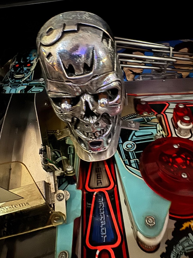 Terminator 2 Pinball Machine Vapor Metallic Red Eye LED Kit