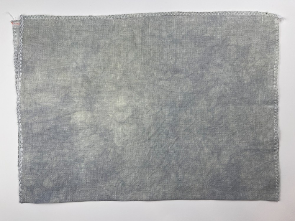 Fox and Rabbit 40 Ct Linen in Arctic Fox 18x27