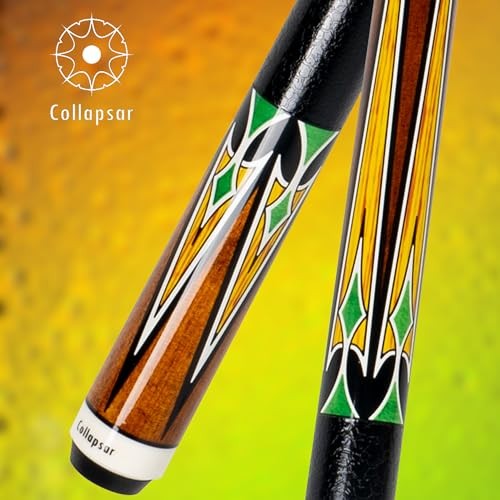 CA Pool Stick with 1X1 Hard Case,58" 20 ounce CA009+Joint Protector+Hard Case