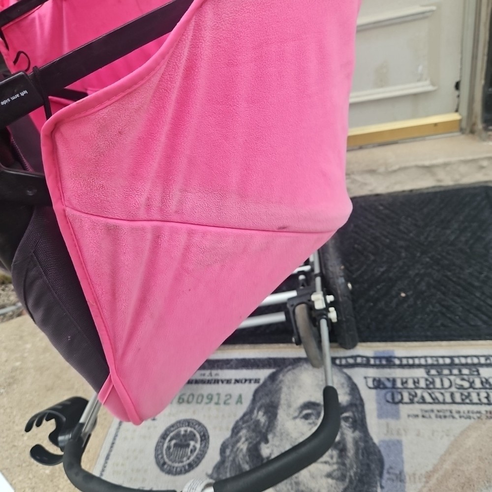 Bugaboo Cameleon 3 Pink Stroller Seat Attachment Dirty From Garage Deep Clean