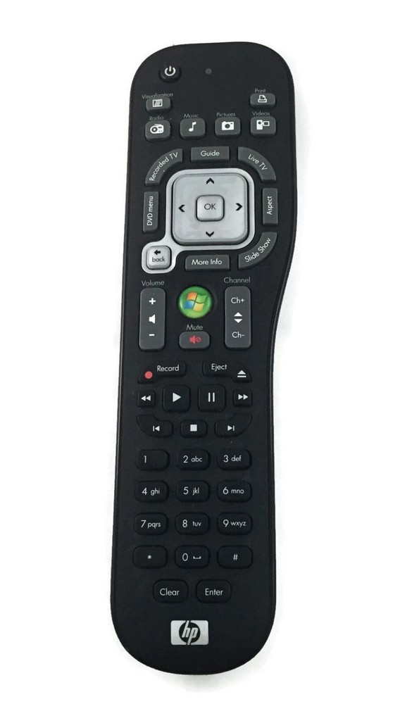 Official HP Microsoft Windows Media Center Remote Control Universal Replacement
