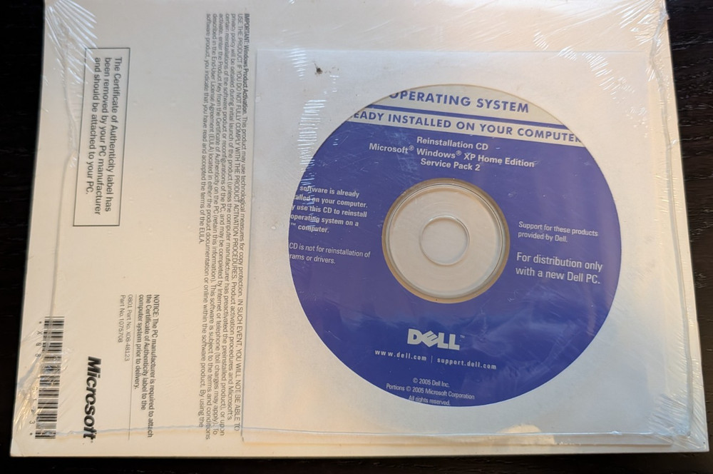 Microsoft Windows XP Home Edition SP2