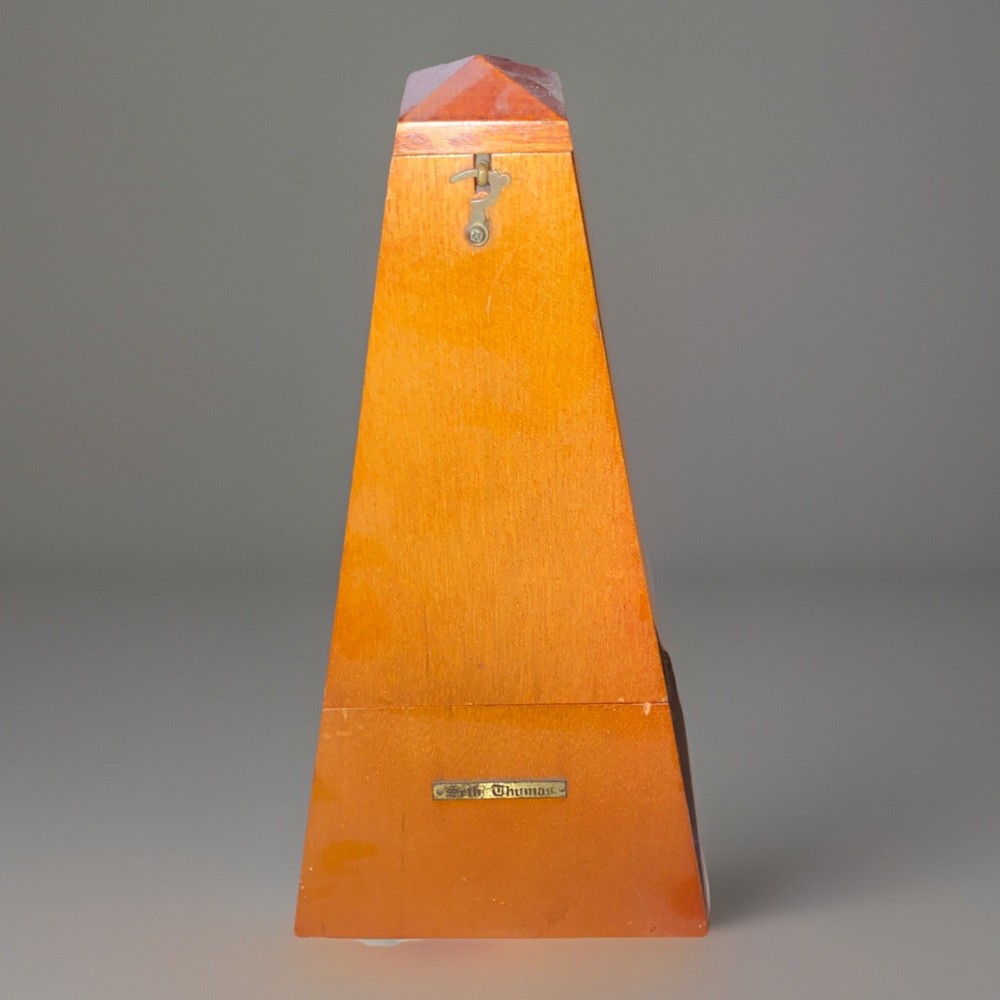 Vintage Seth Thomas Metronome #7 Reddish Brown