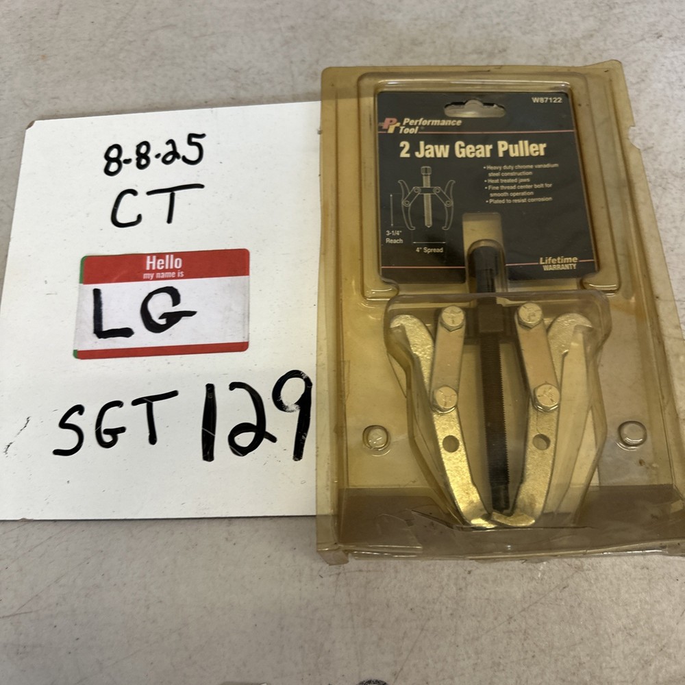 Performance Tool W87122 2 Jaw Gear Puller