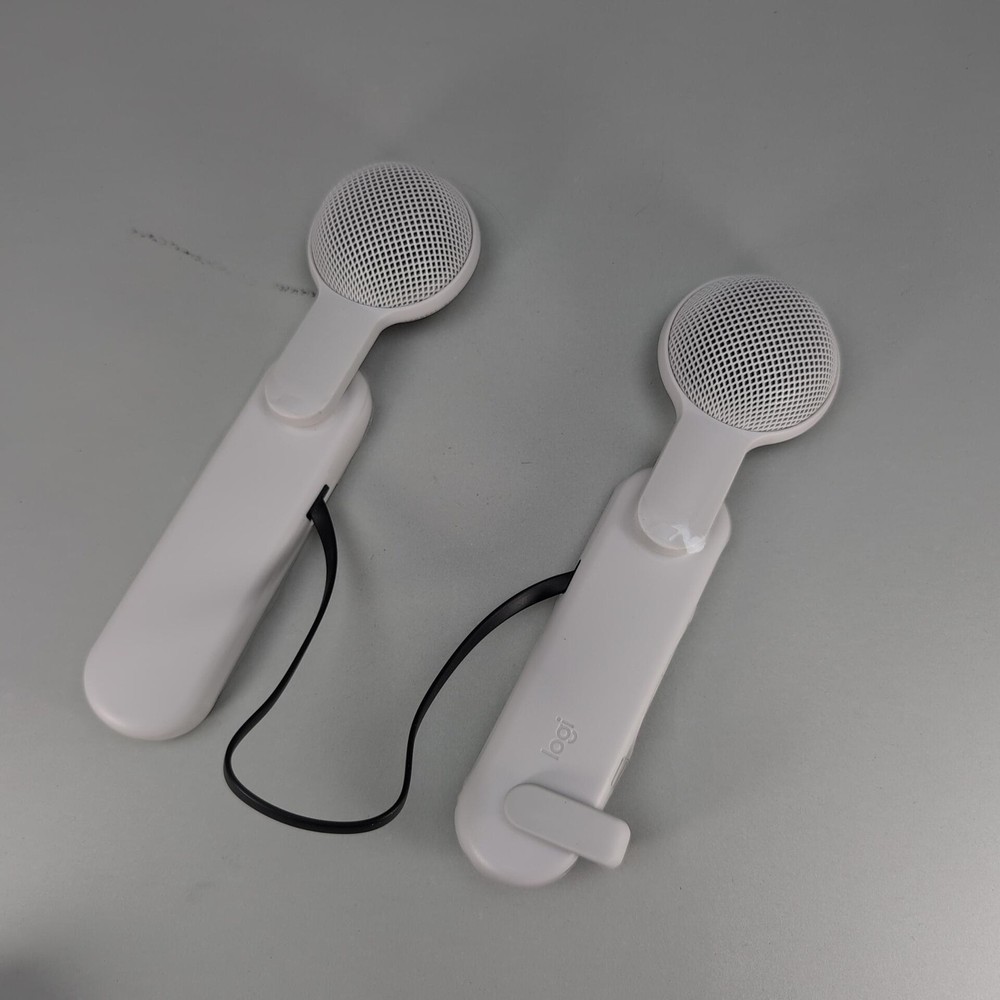 Logitech Chorus VR Off Ear Speakers White For Meta Oculus Quest 2 Head Strap