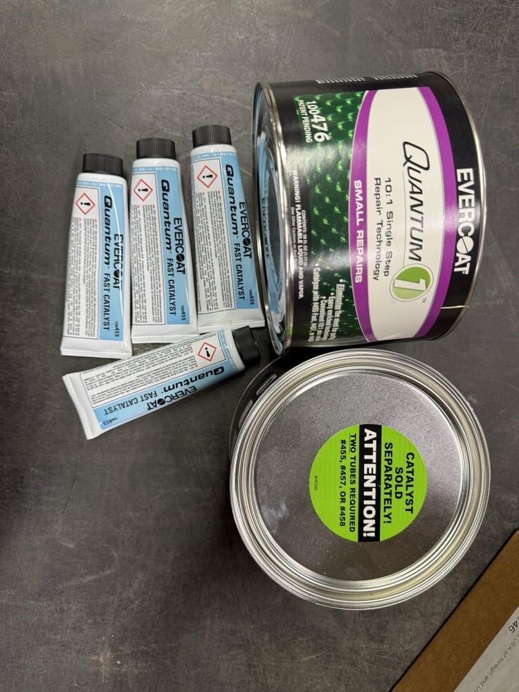 Evercoat quantum one small repair blue kit