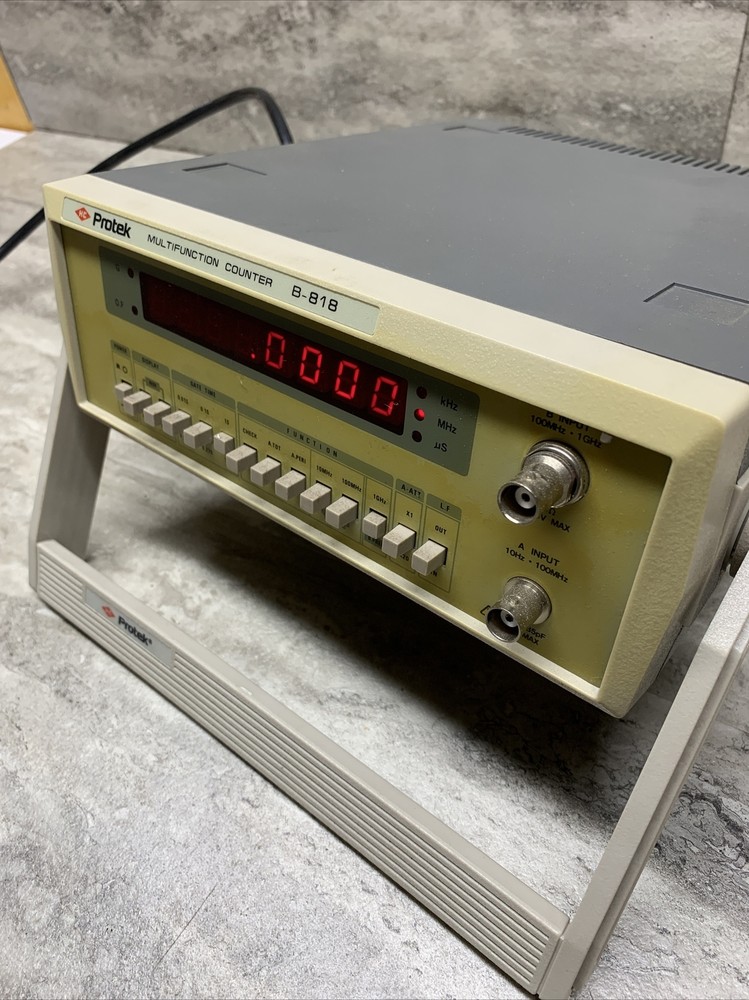 Protek B-818 Multi Function Counter, Used, See Description