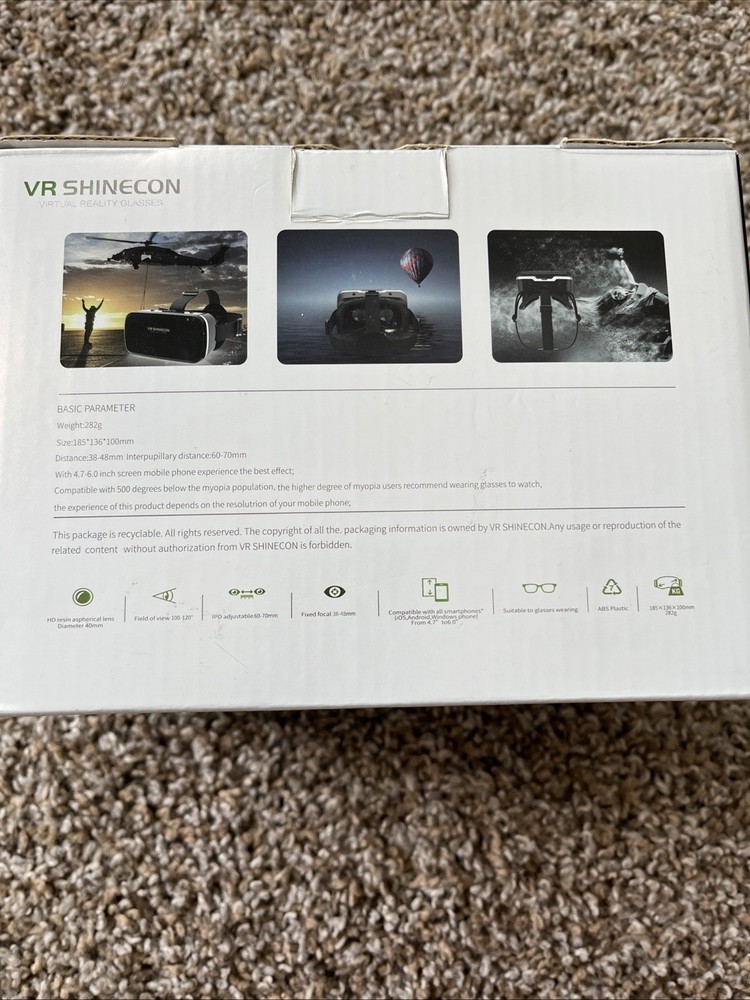 VR Shinecon Virtual Reality Glasses