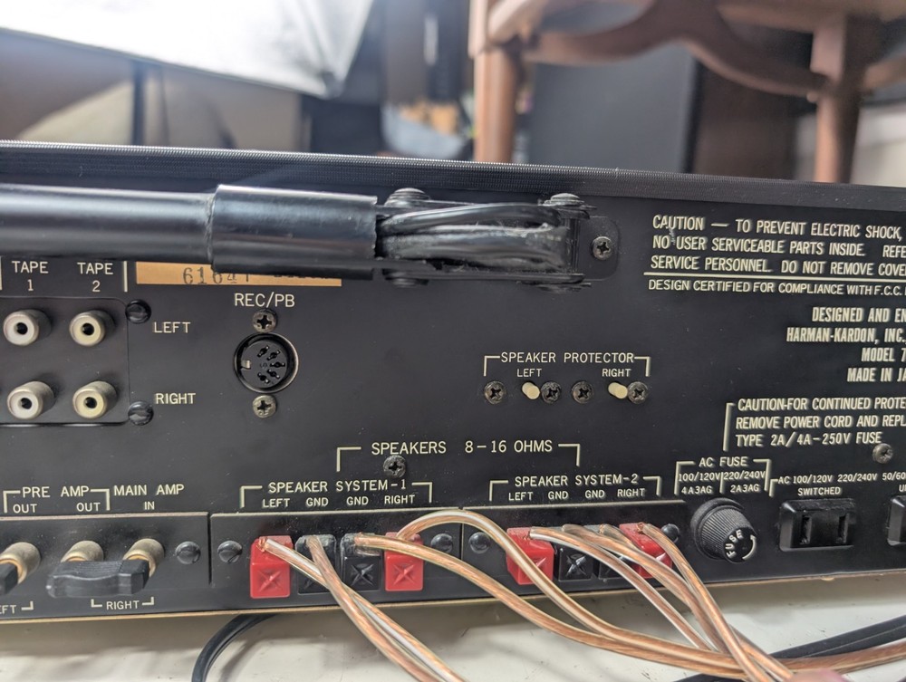 Harman Kardon 730 Twin Stereo Receiver