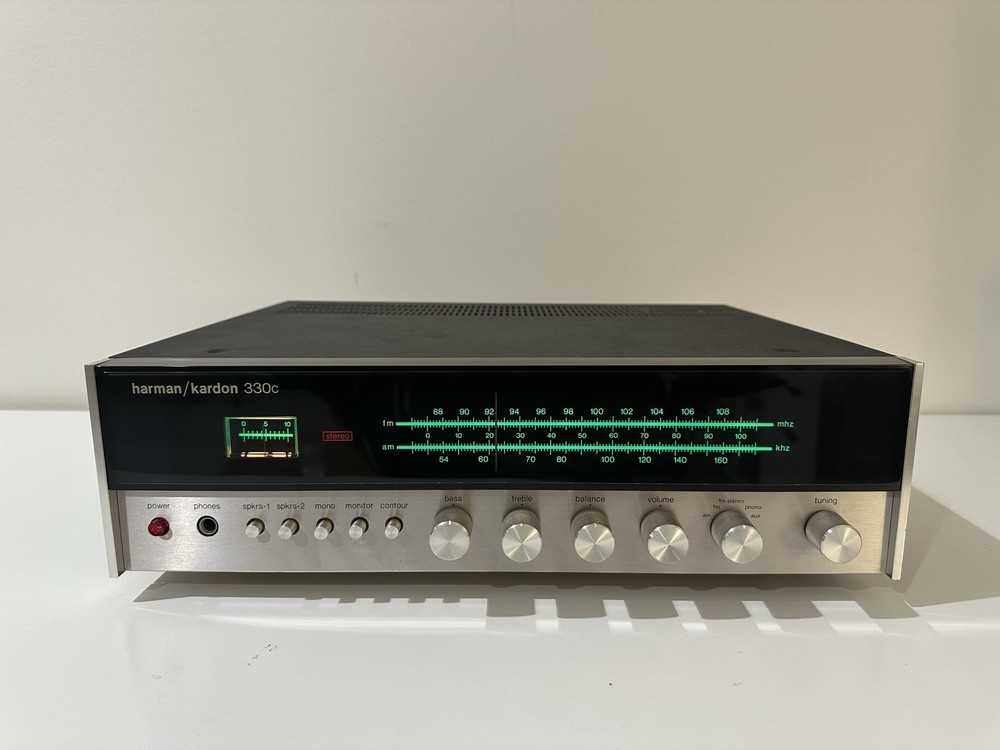 RESTORED Harman Kardon 330c Vintage Stereo Reciever