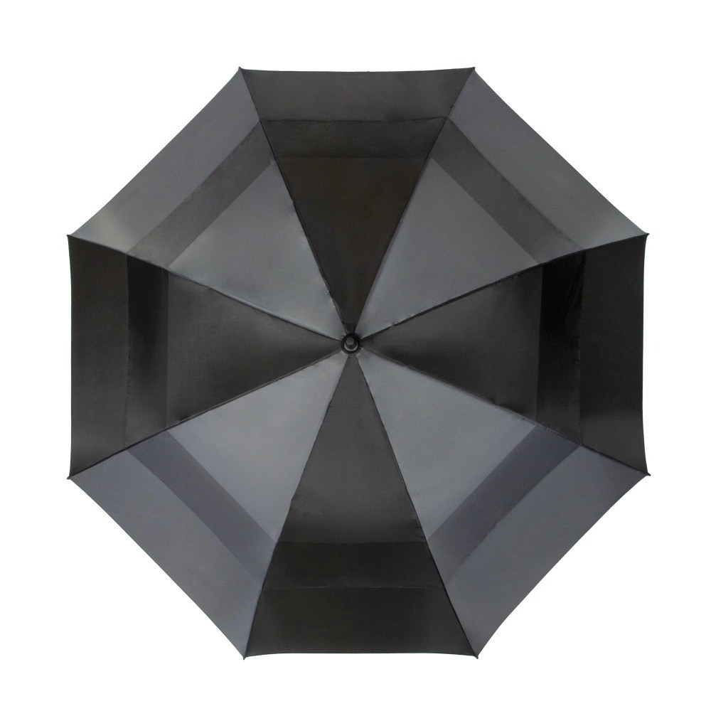 62 Inch Large Golf Umbrella Windproof with Vent Double Canopy Automatic Open
