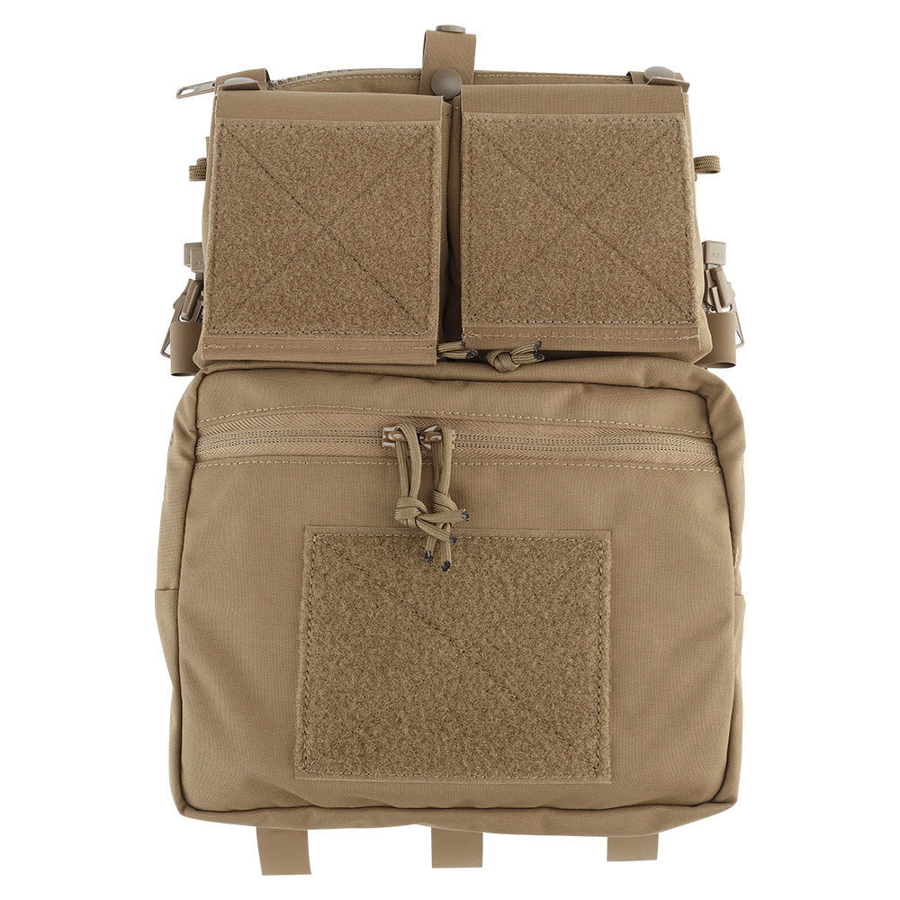 LV119 Tactical Back Panel Core Zippered Modular Expansion Back Panel GarmentVest