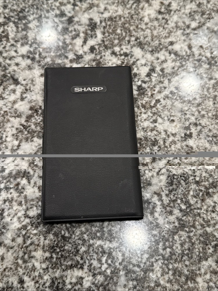 SHARP EL-9000 Super Scientific Calculator Graphic Programmable Works Dark Screen