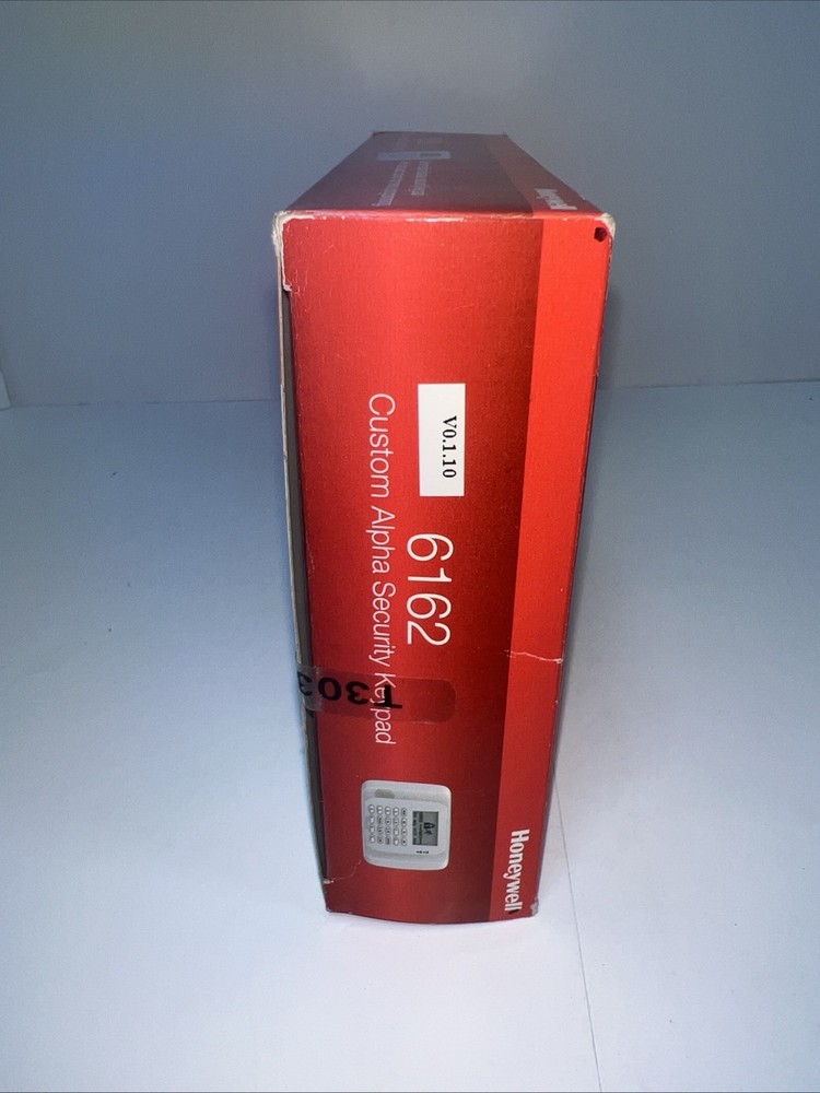 Honeywell 6162 Custom Alphanumeric White Programming LCD Keypad- New NIB BK03