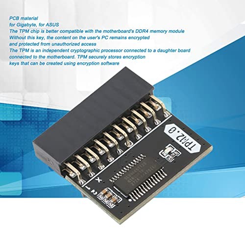 TPM2.0 Encryption Security Module, GA 20-1 Pin 2 * 10P TPM Remote Card Encryp...