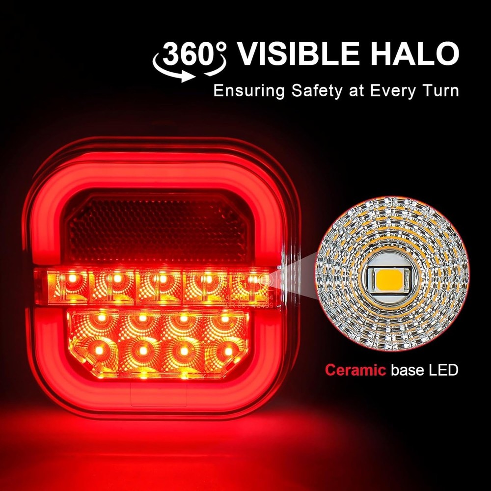 Portable Wireless Tail Lights - RV Camper