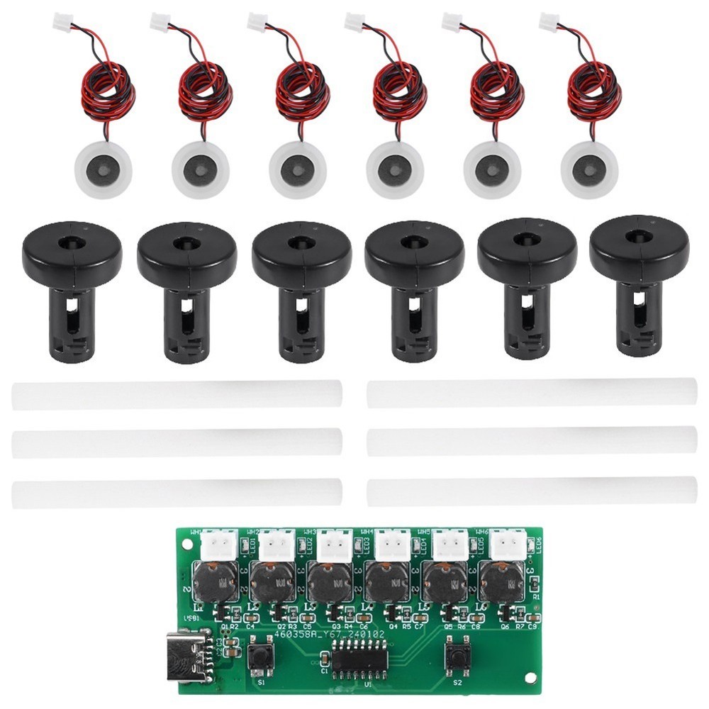 Compact Humidifier Control Board System with Multiple Spray Modes Available