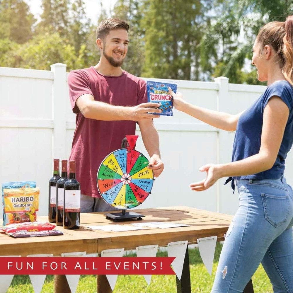 Versatile 5 Face Spin Wheel for Prizes