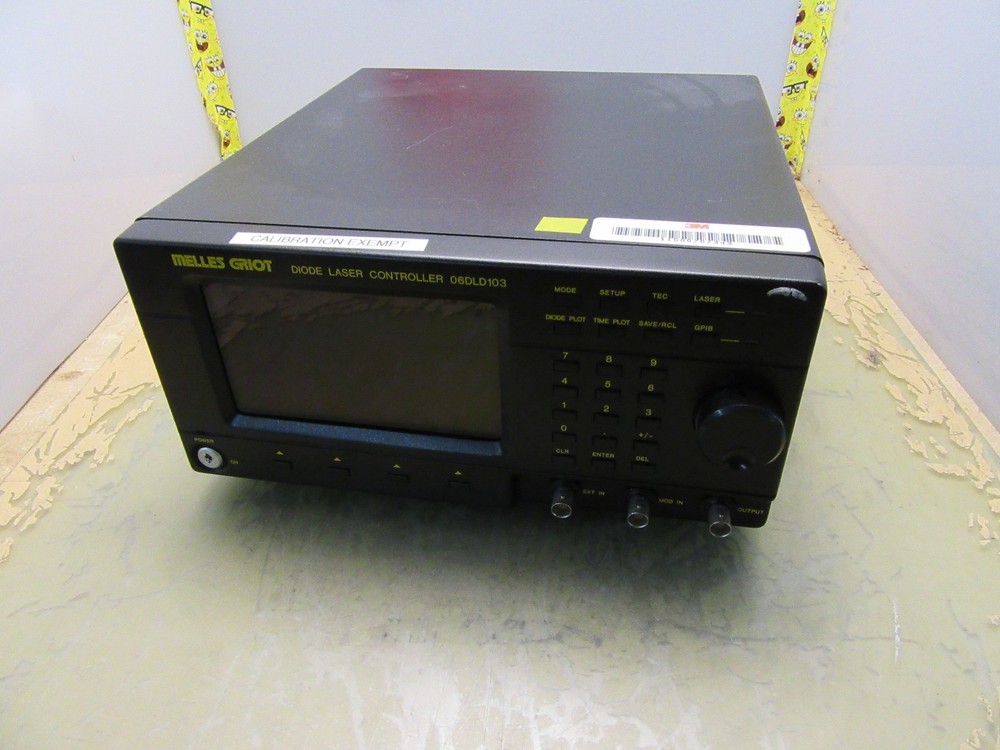 Melles Griot 06DLD103 diode laser controller [4*C-34]