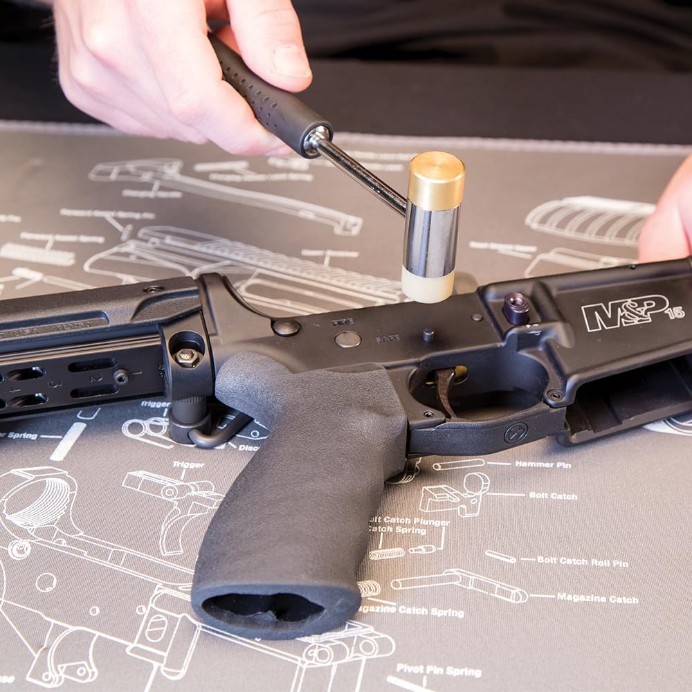 Wheeler Interchangeable Hammer Set Includes Two Hammers with One Size, Black