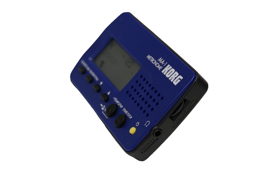 Korg MA-1 Battery Powered Digital Metronome for Practicing (Blue) Tested Working