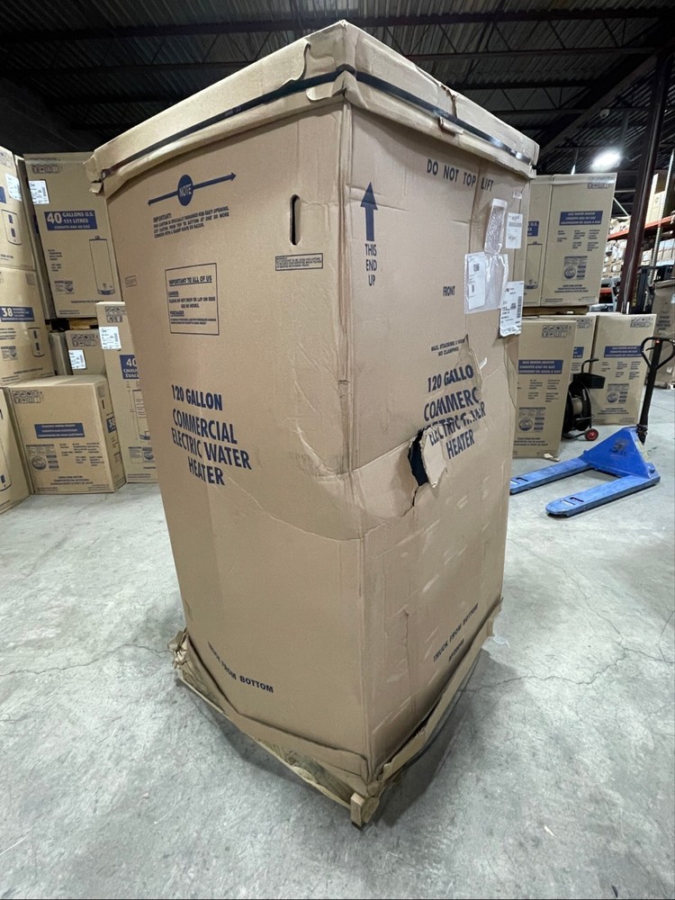 RHEEM 120 Gallon 36KW 480V 3-PH Commercial Electric Water Heater E120-36-G #2