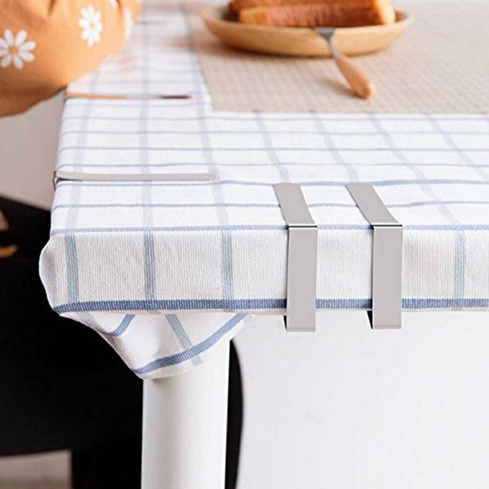 Table Cloth Clips Tablecloth Holders 6.5*3cm Adjustable Wedding Easy Operate.