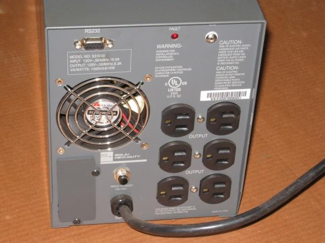 Sola Uninterruptible Power System S31000