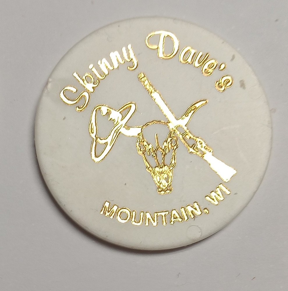 Plastic Trade Token Mountain Wisconsin